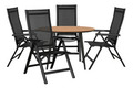 Hagebord Madrid teak Ø110 cm - Sunlife